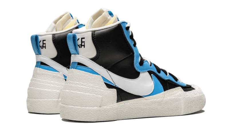 Blazer Mid Sacai White Black Legend Blue - BV0072-001