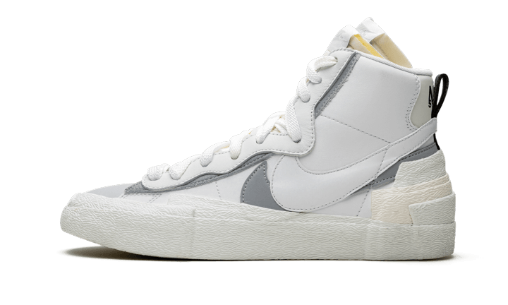 Nike Blazer Mid Sacai White Grey