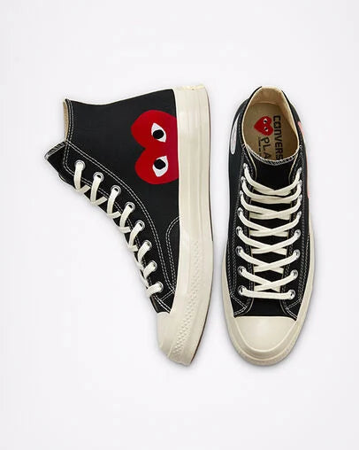 Converse Chuck Taylor All Star 70 Hi Comme des Garcons PLAY Black