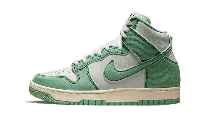 Nike Dunk High 1985 Enamel Green Denim