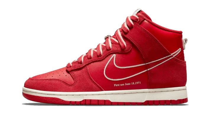 Nike Dunk High First Use University Red