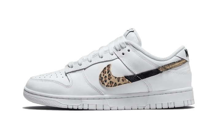 Dunk Low Animal Print White - DD7099-100