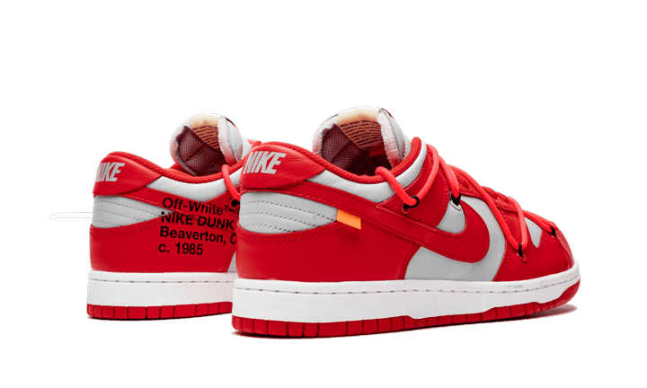 Dunk Low Off-White University Red - CT0856-600