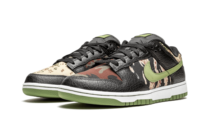 Dunk Low SE Black Multi-Camo (Crazy Camo) - DH0957-001 / DB1909-001