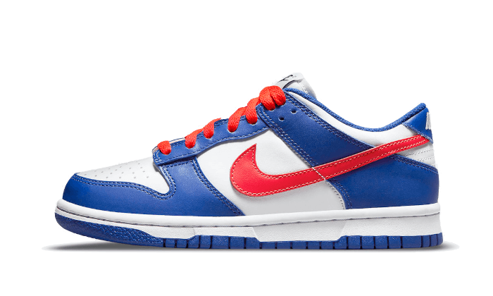 Nike Dunk Low White Royal Red