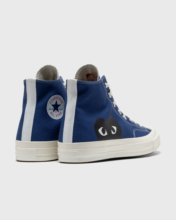 Converse Chuck Taylor All Star 70 Hi Comme des Garcons PLAY Blue Quartz