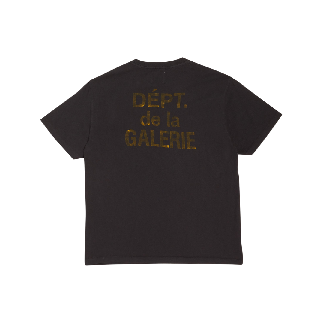 Gallery Dept. French T-shirt Black/Yellow