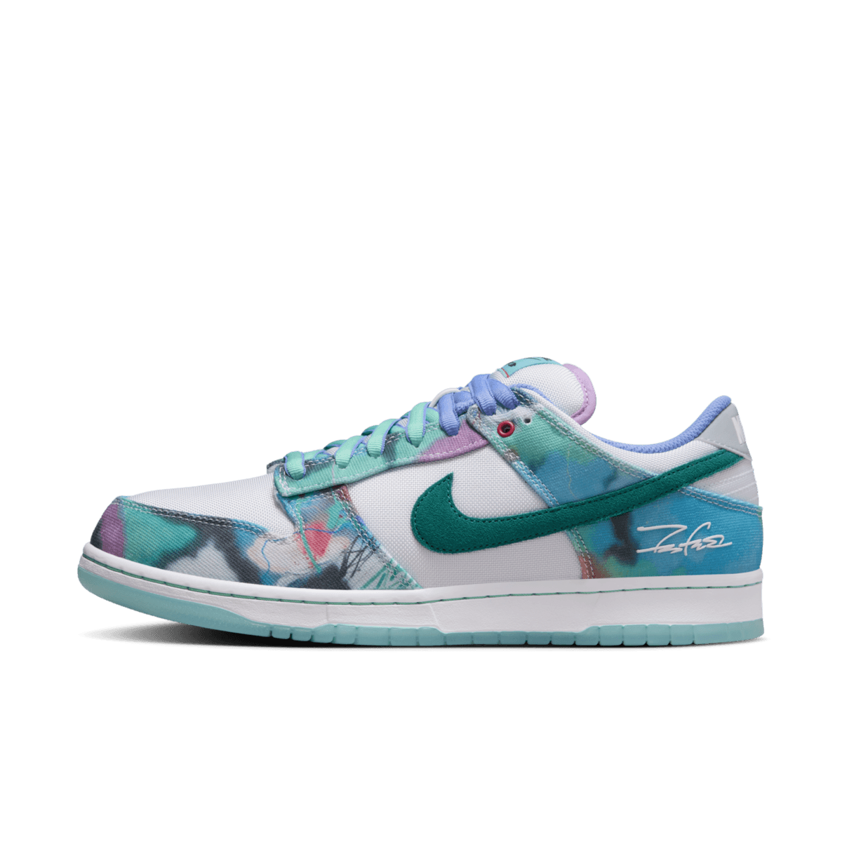 Nike SB Dunk Low x Futura Bleached Aqua