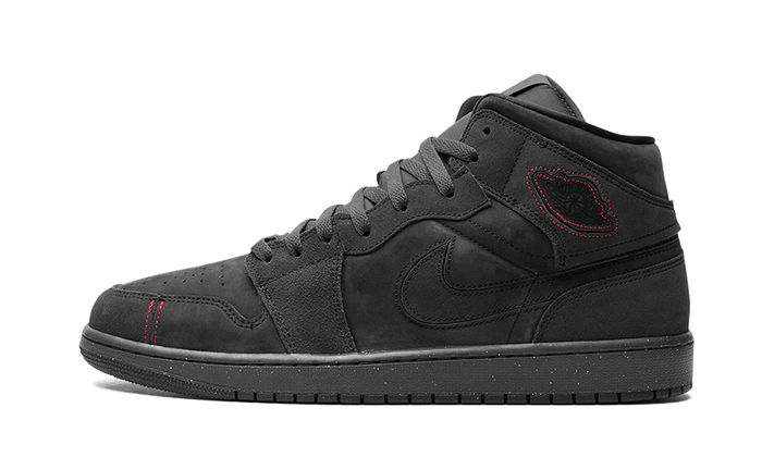 Air Jordan 1 Mid SE Craft Grey Red - FD8634-001