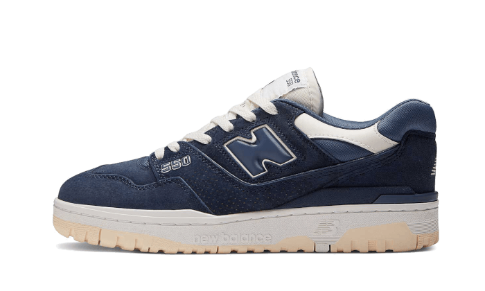 New Balance 550 Natural Indigo Suede