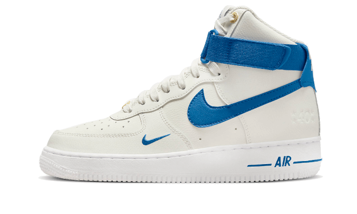 Air Force 1 High 40th Anniversary White Blue - DQ7584-100