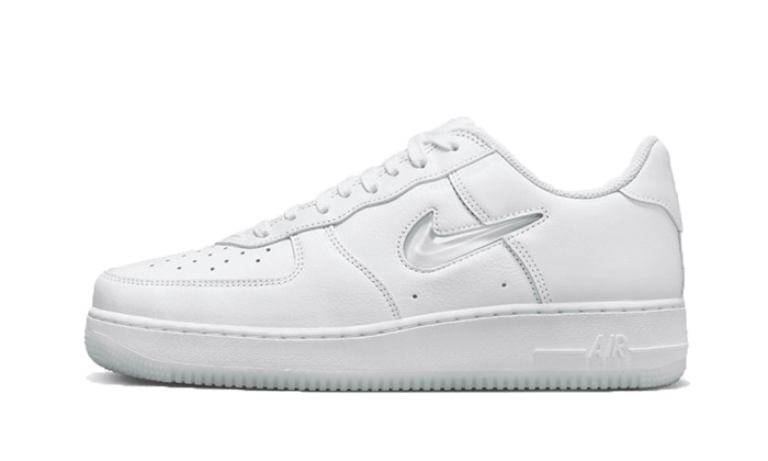 Air Force 1 Low '07 Retro Color of the Month Jewel Swoosh Triple White - FN5924-100