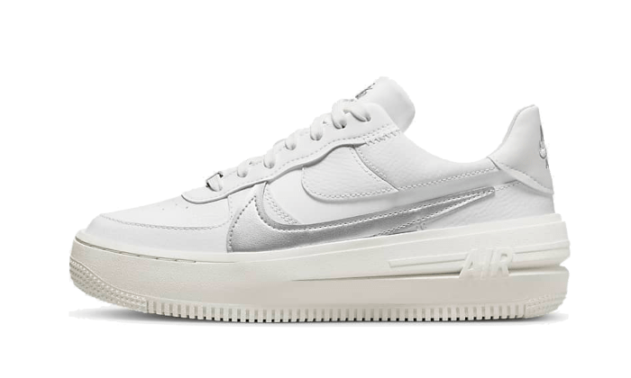 Air Force 1 Low Platform Summit White Metallic Silver - DJ9946-101