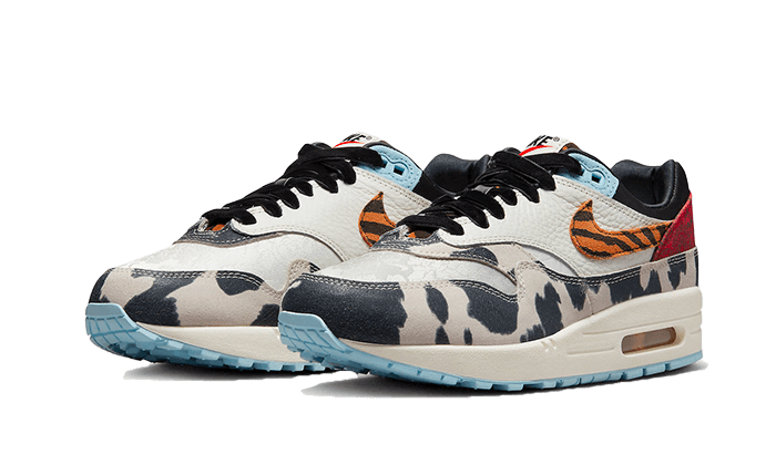 Air Max 1 '87 Tiger Swoosh Cow Print - FD0827-133