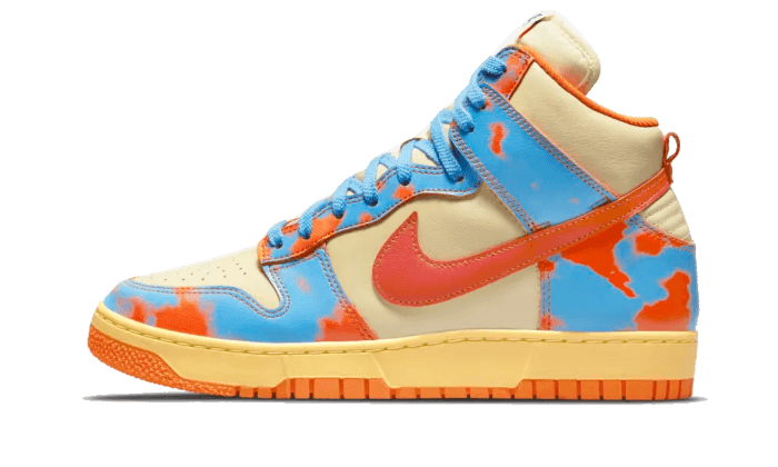 Nike Dunk High 1985 Acid Wash Orange