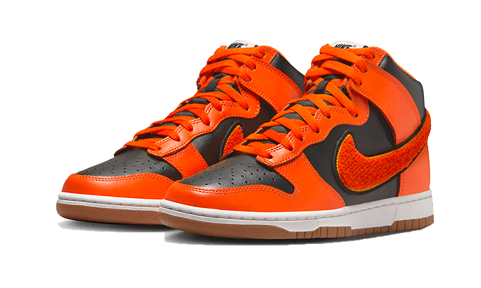 Dunk High University Chenille Swoosh Safty Orange - DR8805-002