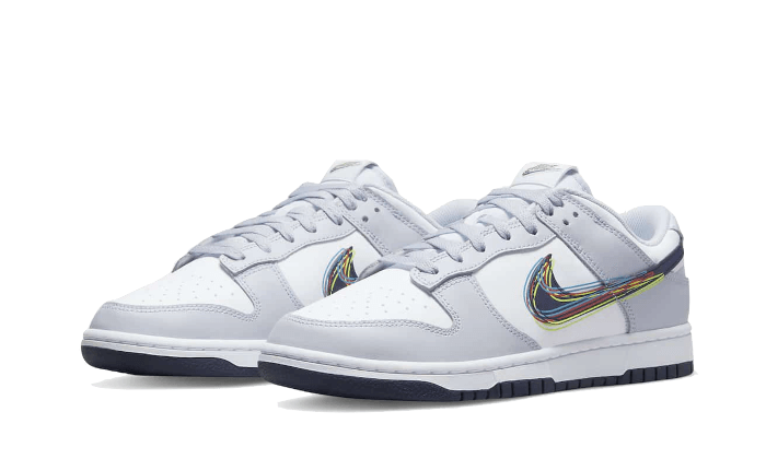 Dunk Low 3D Swoosh - DV6482-100