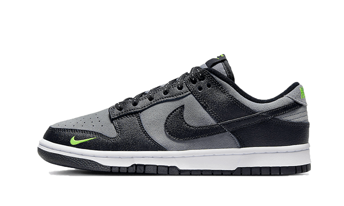 Nike Dunk Low Black Grey Green Strike