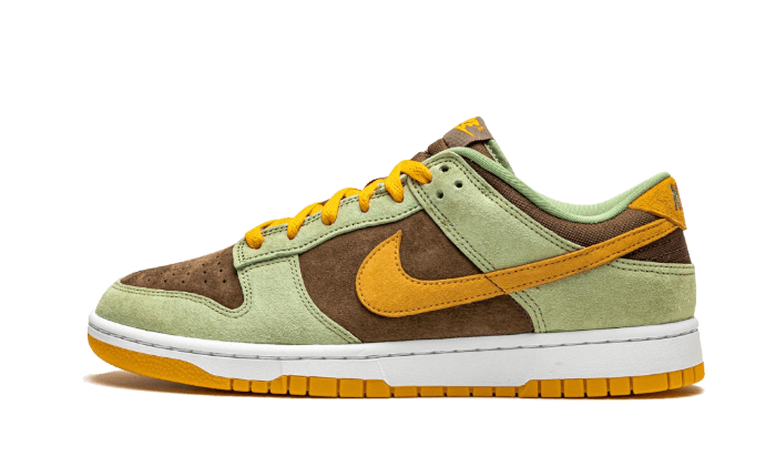 Nike Dunk Low Olive Brown Orange