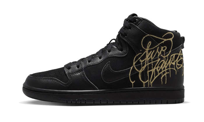 SB Dunk High FAUST Black Gold - DH7755-001