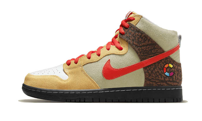 SB Dunk High Color Skates Kebab and Destroy - CZ2205-700