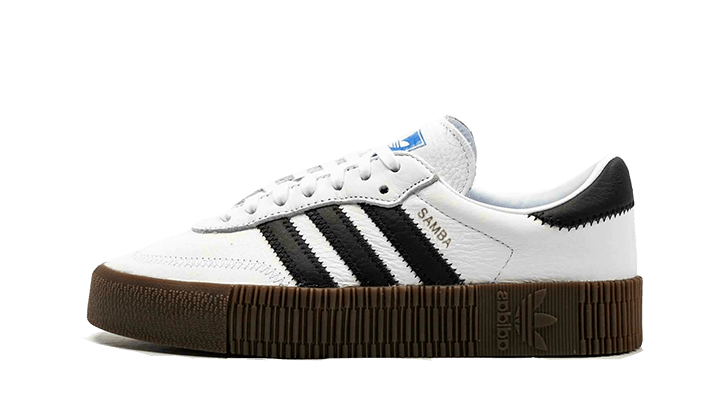 Adidas Sambarose Weiß Schwarz Gummi