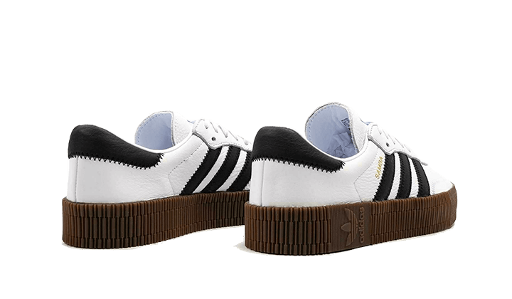 Adidas Sambarose Weiß Schwarz Gummi