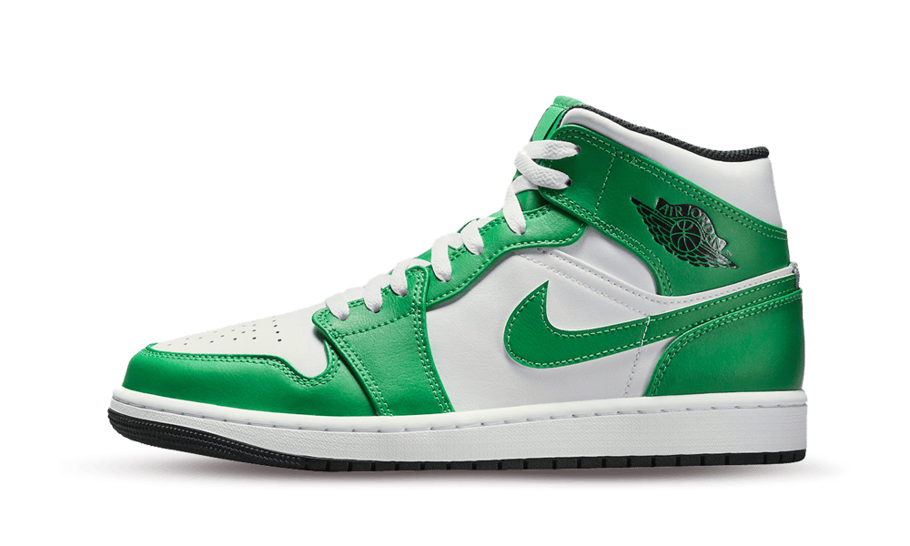 Nike Air Jordan 1 Mid Lucky Green