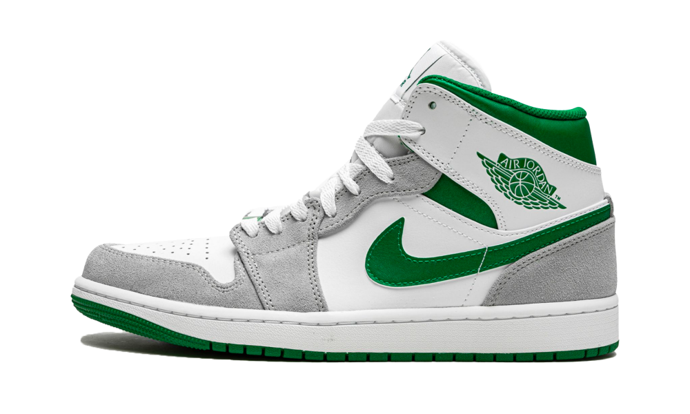 Nike Air Jordan 1 Mid Grey Green