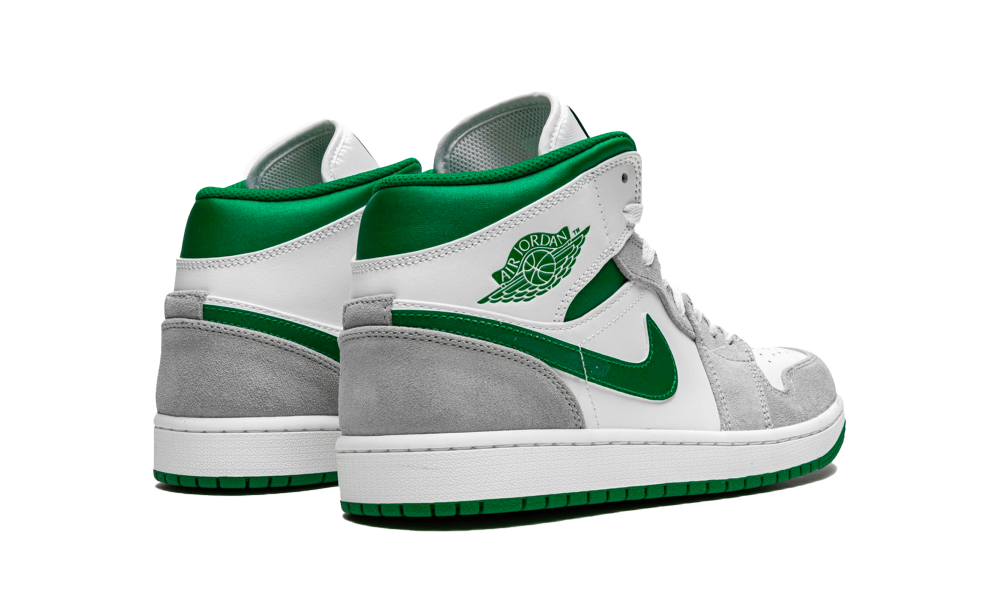 Nike Air Jordan 1 Mid Grey Green