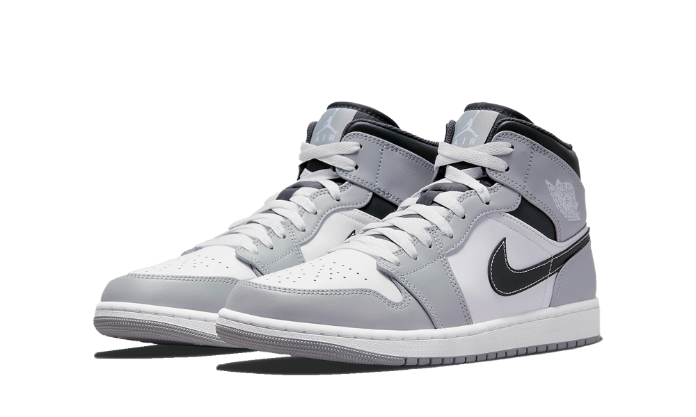 Nike Air Jordan 1 Mid Light Smoke Grey Anthracite