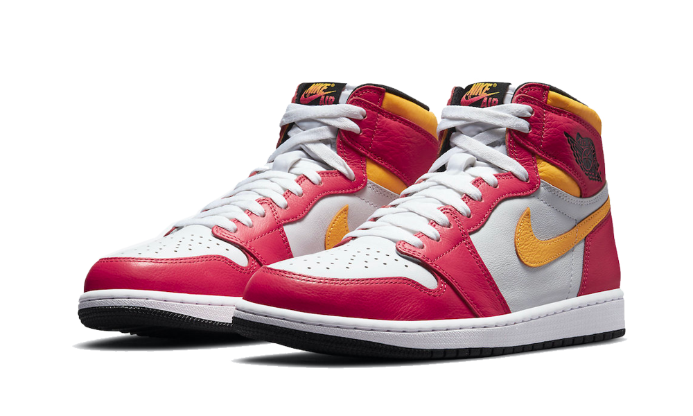 Nike Air Jordan 1 Retro High Light Fusion Red