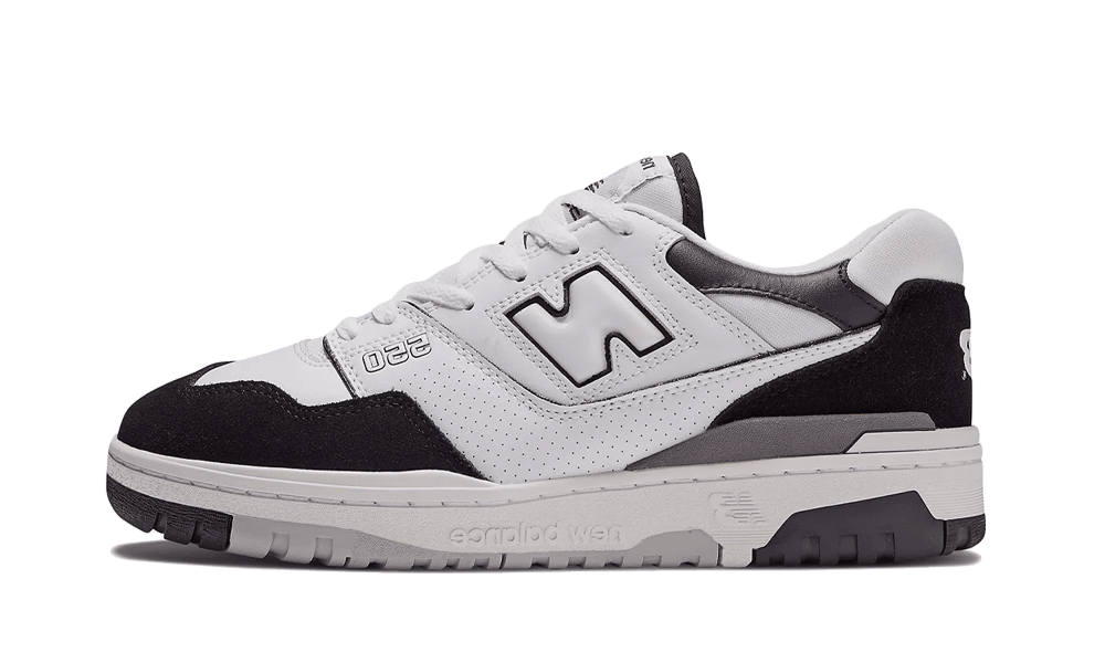 New Balance 550 White Black Rain Cloud