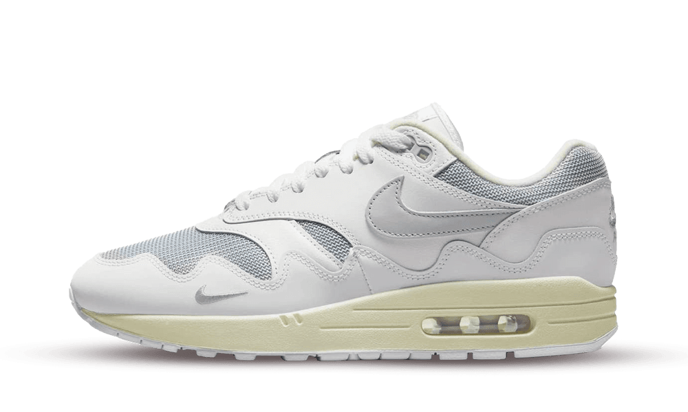 Nike Air Max 1 Patta Waves White Silver