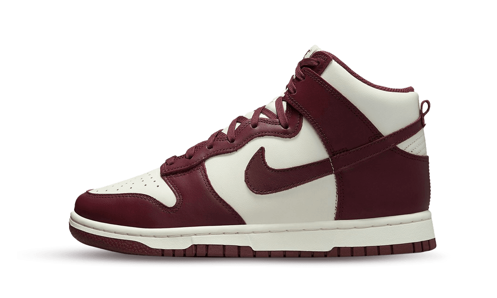 Nike Dunk High Burgundy