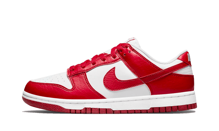 Nike Dunk Low White Gym Red Next Nature